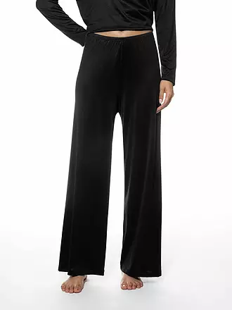 MEY | Pyjamahose NIGHT GLOW schwarz | 